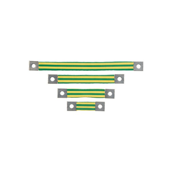 Panduit BS100645 99.78 Braided Bonding Strap, OneHole, Insulated, 6